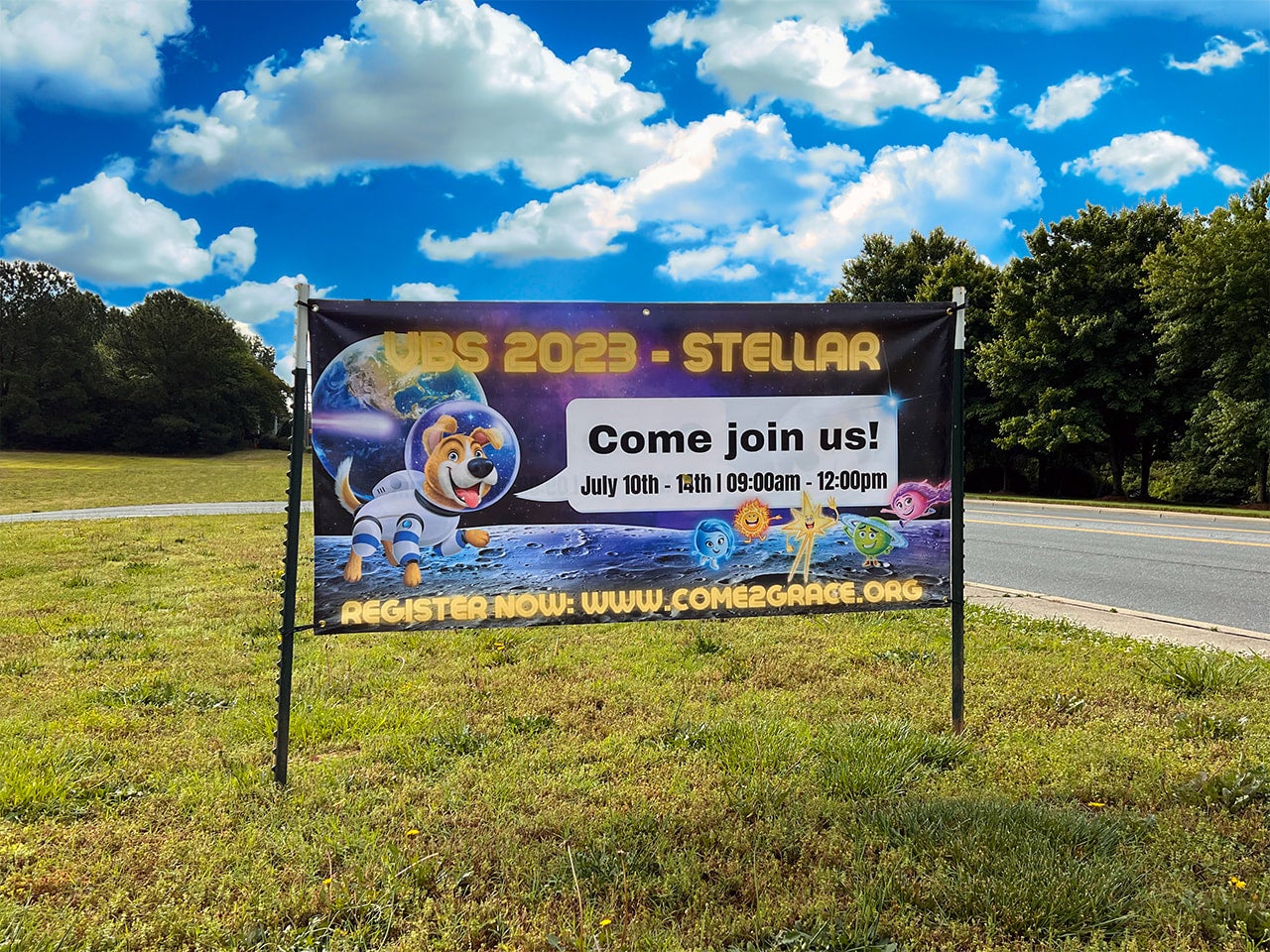 Vinyl banners | Stick With Us 3 LLC